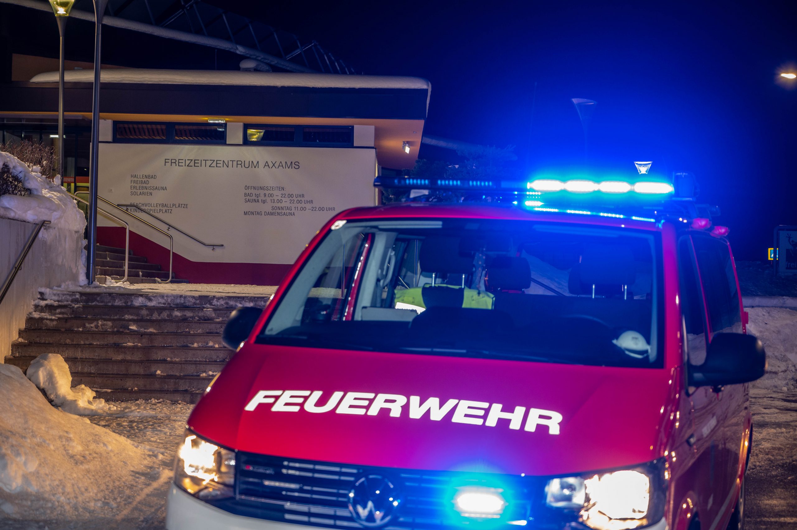 Mehr über den Artikel erfahren Brandmeldealarm im Freizeitzentrum