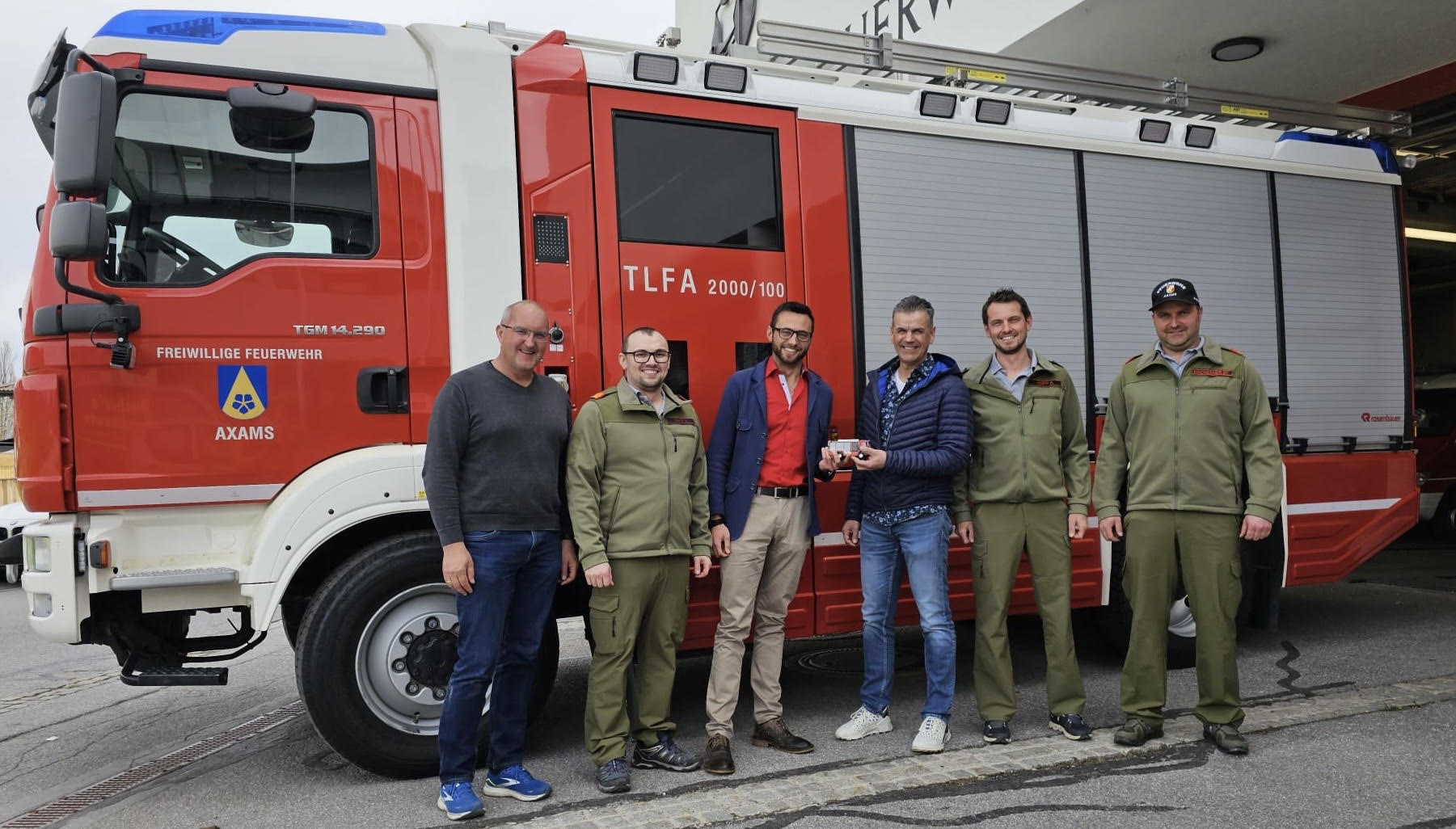 Read more about the article Neues Fahrzeug für die Feuerwehr