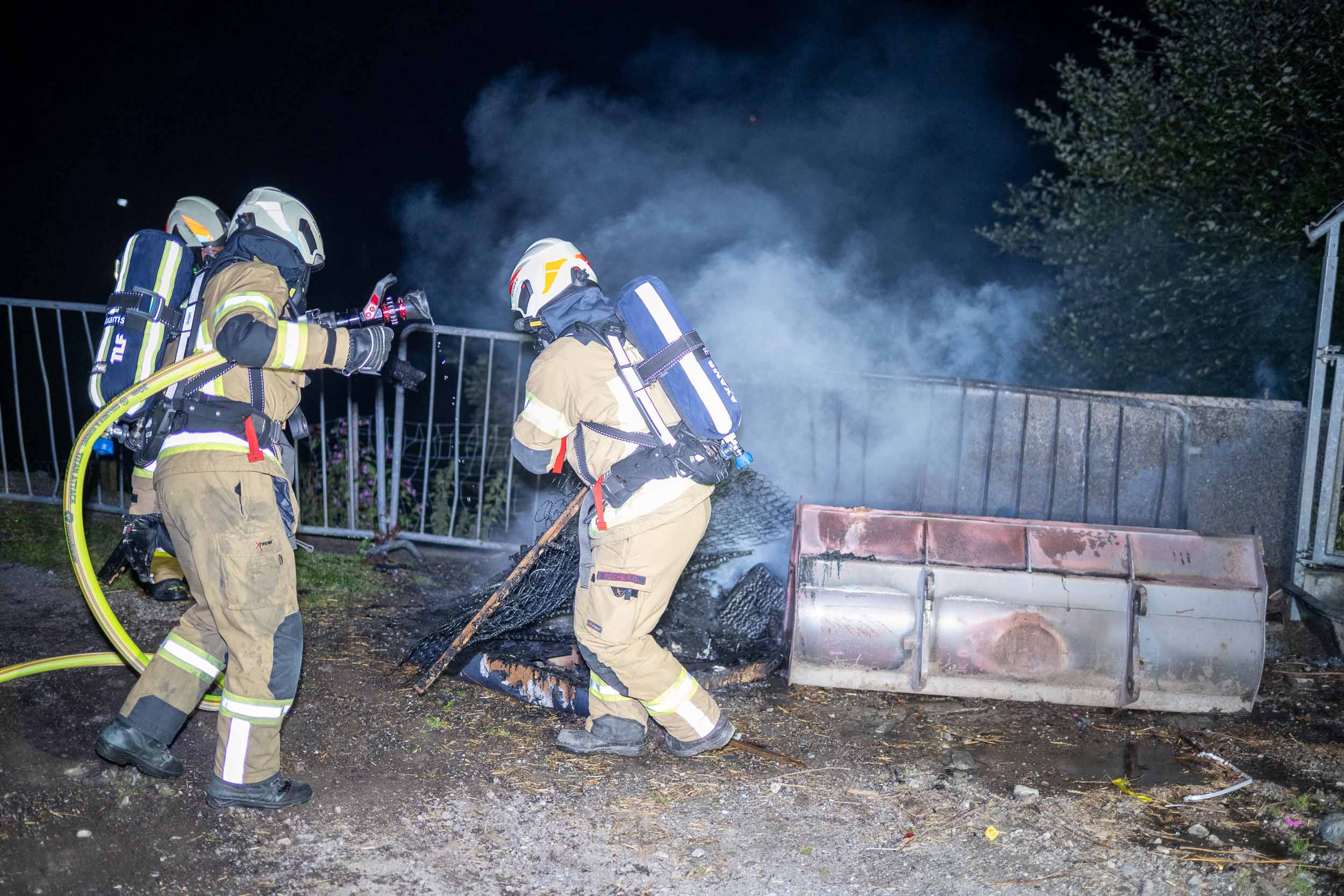 Mehr über den Artikel erfahren Gemeldeter Brand auf Bauernhof