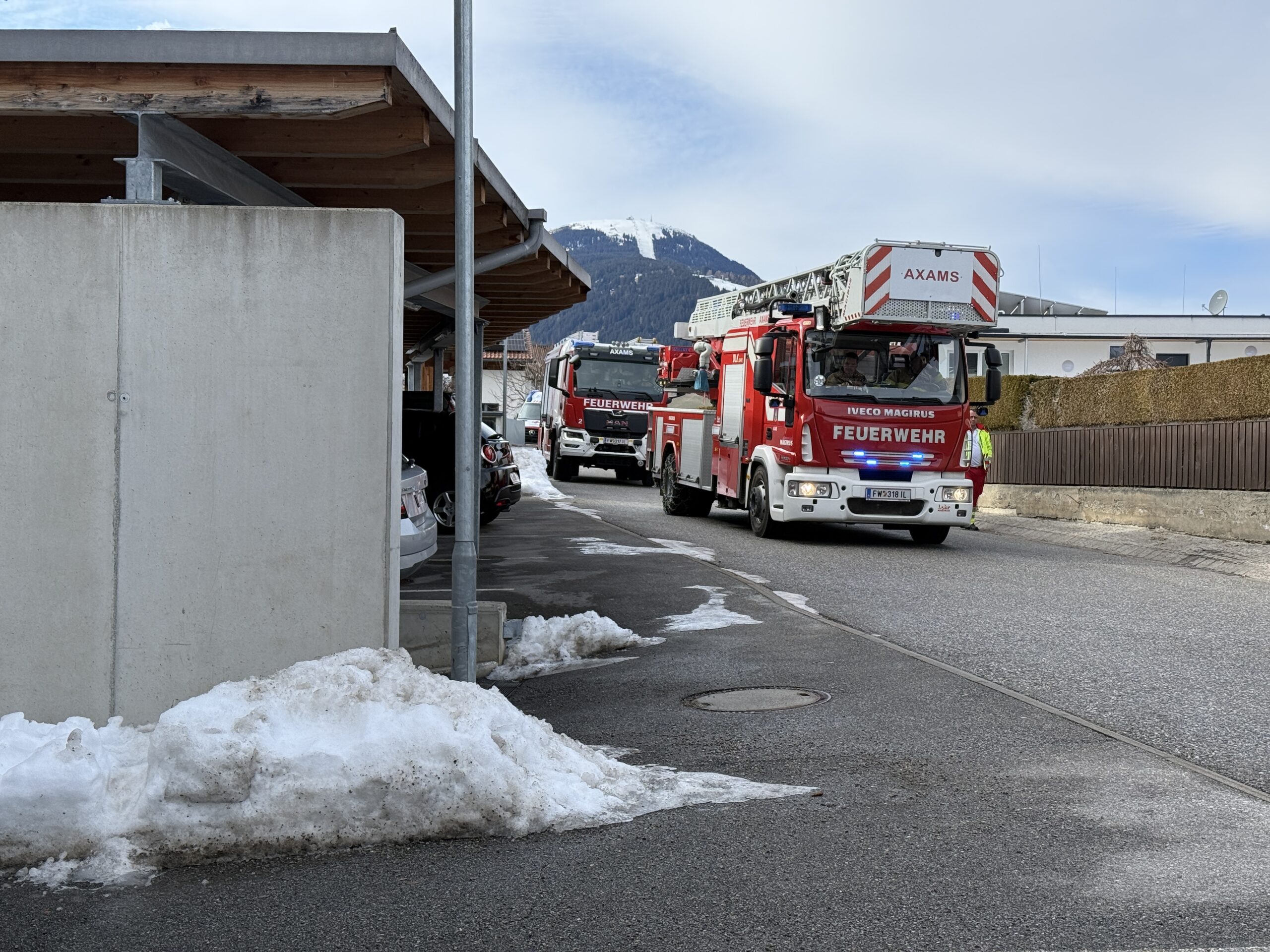 Mehr über den Artikel erfahren Gemeldeter Brand in MFH